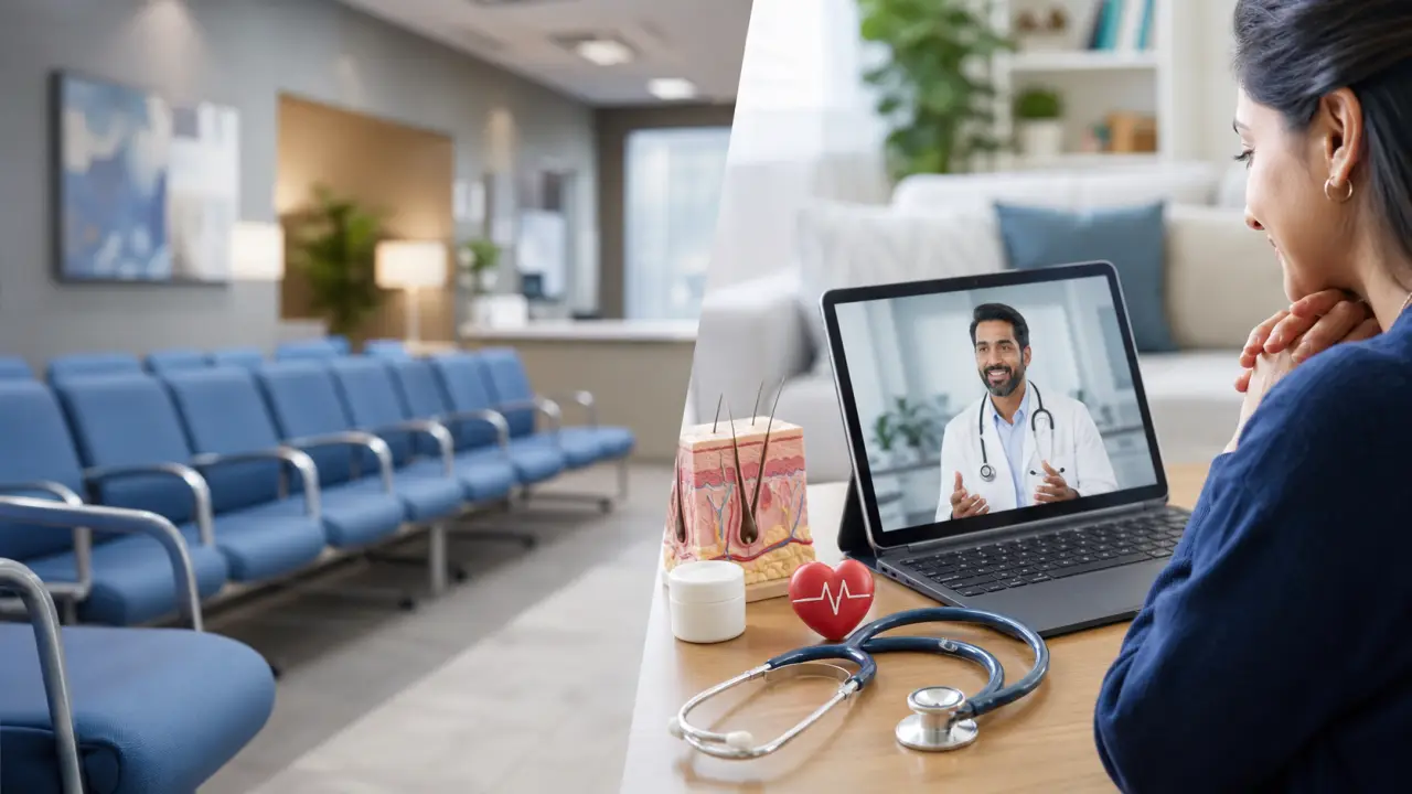 Équipe médicale dans une clinique moderne et lumineuse