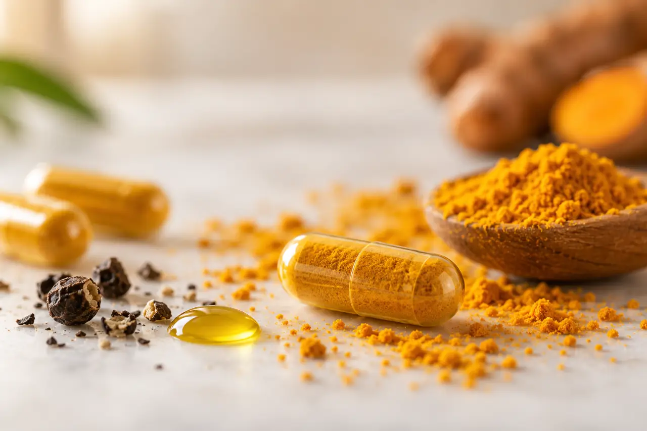 Curcuma en complément alimentaire : l’absorption compte plus que les milligrammes
